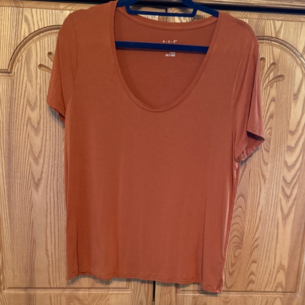 a new day Women's Terracotta Short Sleeve Tee